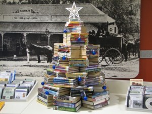 library christmas tree
