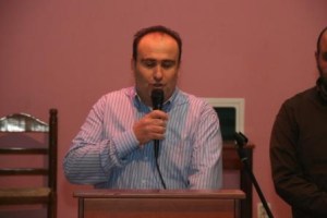 Ο πρόεδρος του Εμπορικού Συλλόγου από συνεδρίαση. Φωτογραφία αρχείου